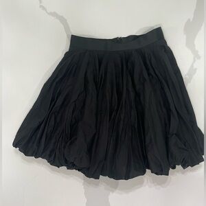 Black Ryu Fluffy Skirt